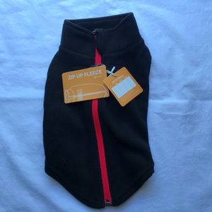 Dog zip up fleece